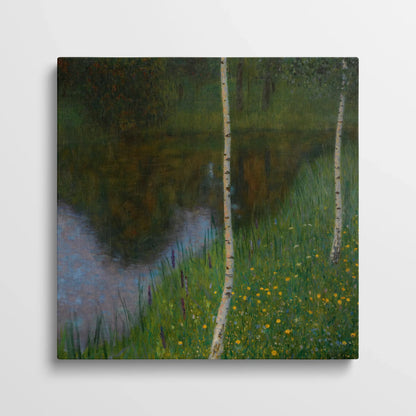 Tablou Picturi - Malul Lacului cu Mesteacăni, Klimt