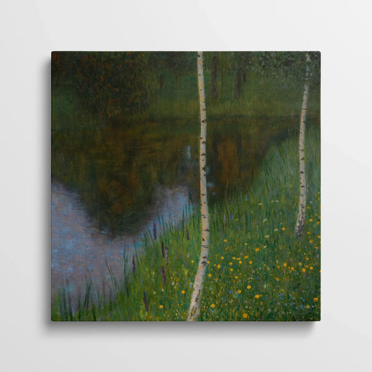 Tablou Picturi - Malul Lacului cu Mesteacăni, Klimt