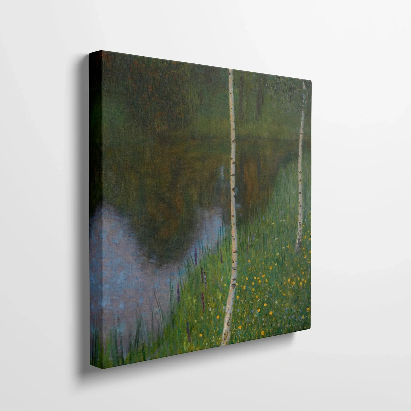 Tablou Picturi - Malul Lacului cu Mesteacăni, Klimt