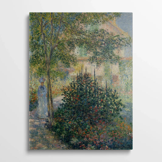 Tablou Picturi - Camille Monet în Grădina de La Argenteuil