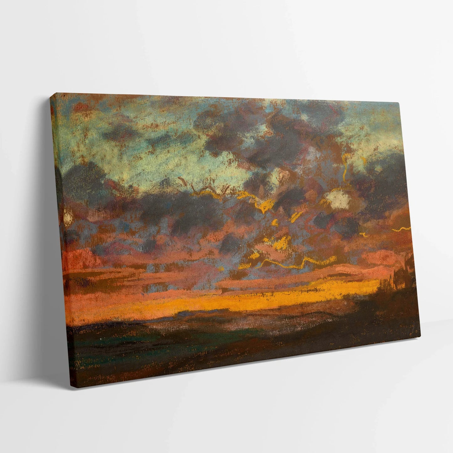 Tablou Picturi - Apus de Soare (Circa 1868), Monet