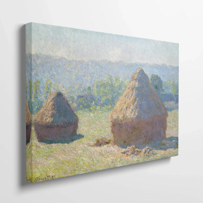 Tablou Picturi - Stive de Fân, Sfârșit de Vară, Monet