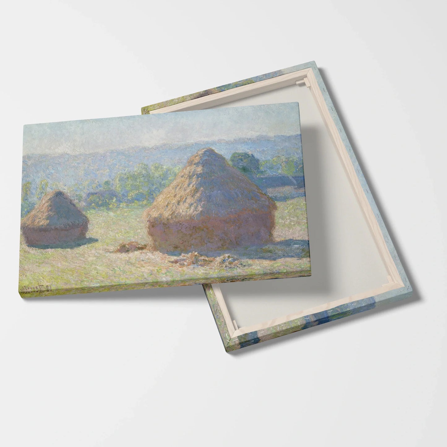 Tablou Picturi - Stive de Fân, Sfârșit de Vară, Monet