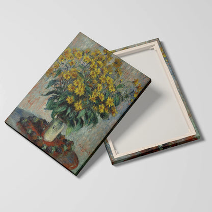 Tablou Picturi - Flori de Topinambur, Claude Monet