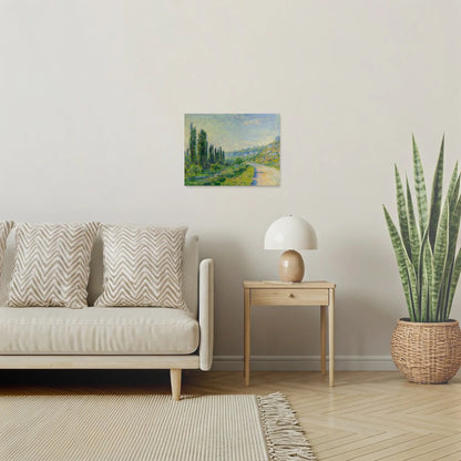 Tablou Picturi - Drumul de La Vétheuil, Monet