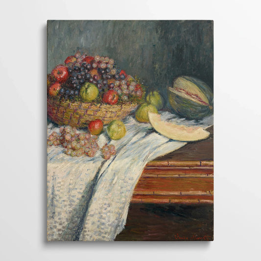 Tablou Picturi - Natură Moartă cu Pepene Din Spania, Claude Monet