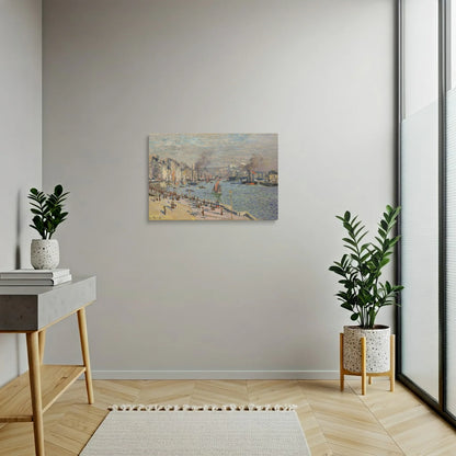 Tablou picturi celebre - Portul Le Havre, Monet - vedere hol