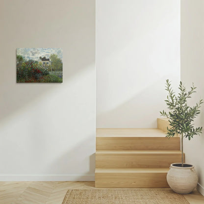 Tablou Picturi - Grădina Artistului în Argenteuil (Colțul Grădinii cu Gladiole), Monet