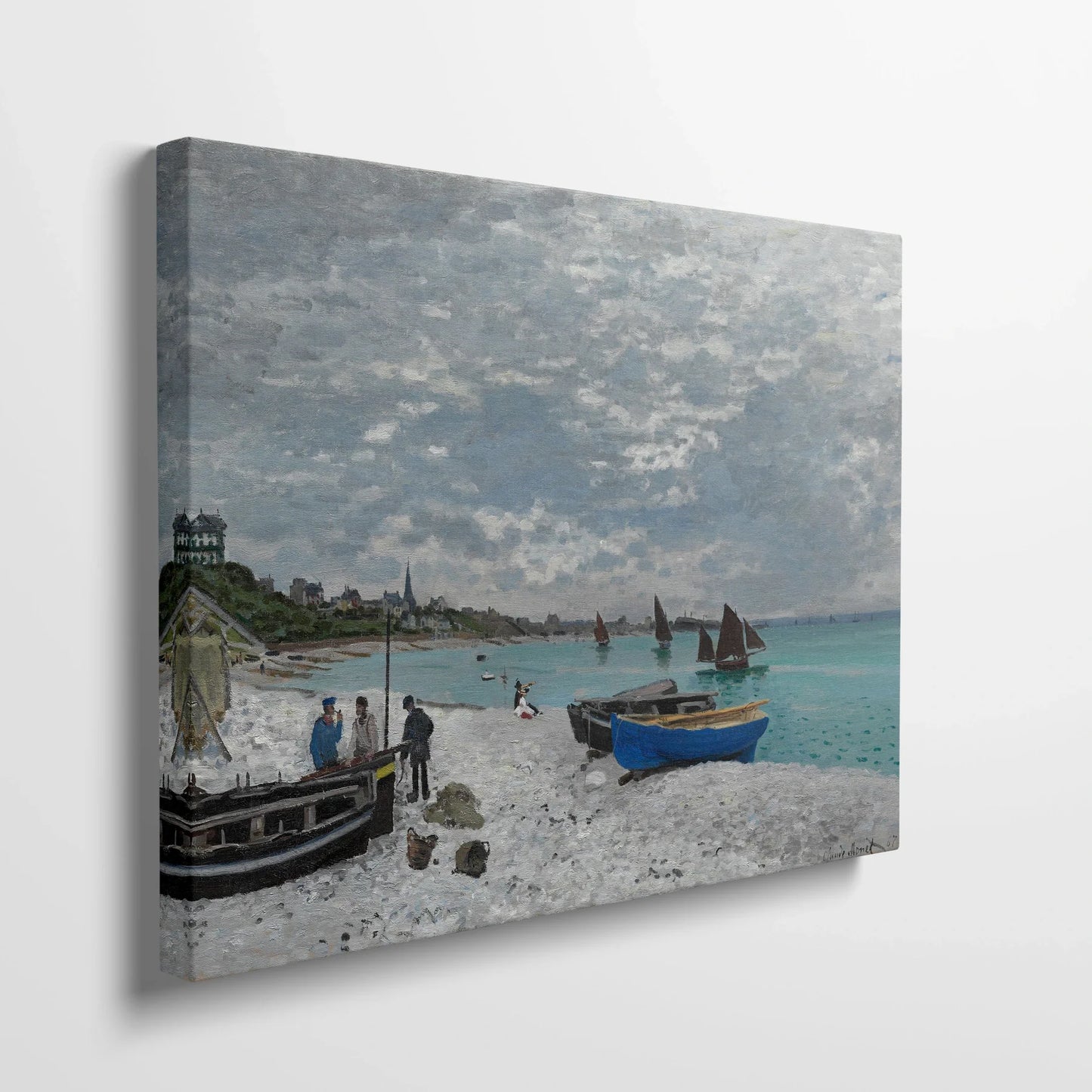Tablou Picturi - Plaja de La Sainte-Adresse, Claude Monet