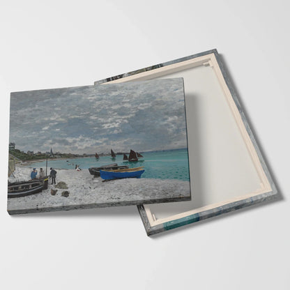 Tablou Picturi - Plaja de La Sainte-Adresse, Claude Monet