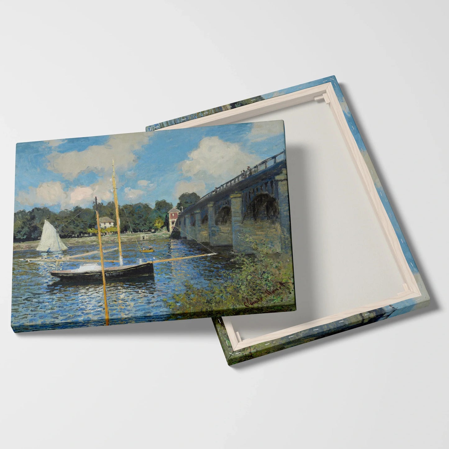 Tablou Picturi - Podul de La Argenteuil, Monet