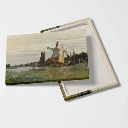 Tablou Picturi - Un Moulin în Zaandam, Claude Monet