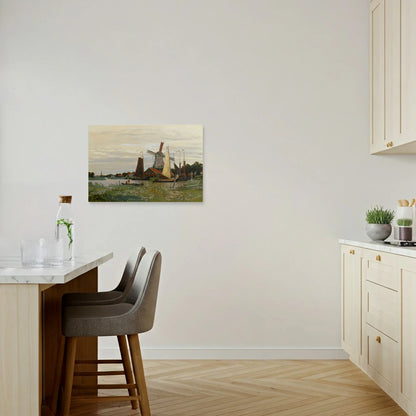 Tablou Picturi - Un Moulin în Zaandam, Claude Monet