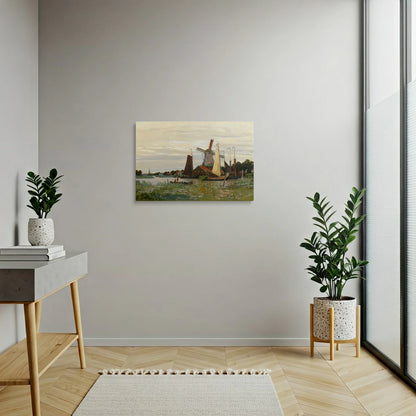 Tablou Picturi - Un Moulin în Zaandam, Claude Monet