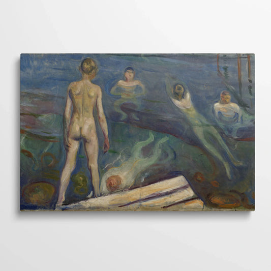 Tablou Picturi - Înotătorii, Edvard Munch