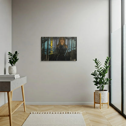 Tablou picturi celebre - Noaptea de vară, Munch - vedere hol