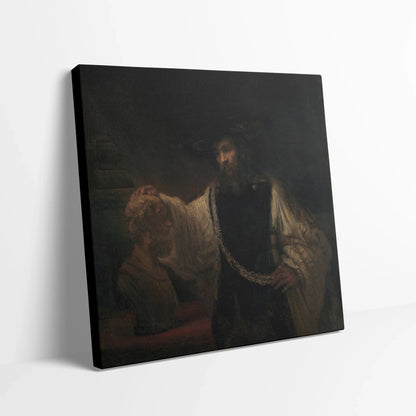 Tablou Picturi - Aristotel cu Un Bust Al Lui Homer, Rembrandt
