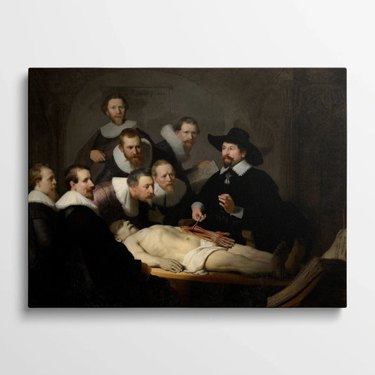 Tablou Picturi - Lecția de Anatomie A Dr. Nicolaes Tulp, Rembrandt
