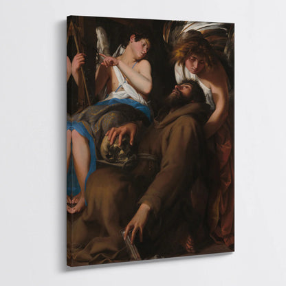 Tablou - Extazul Sfântului Francisc  (Caravaggio) Vedere Living