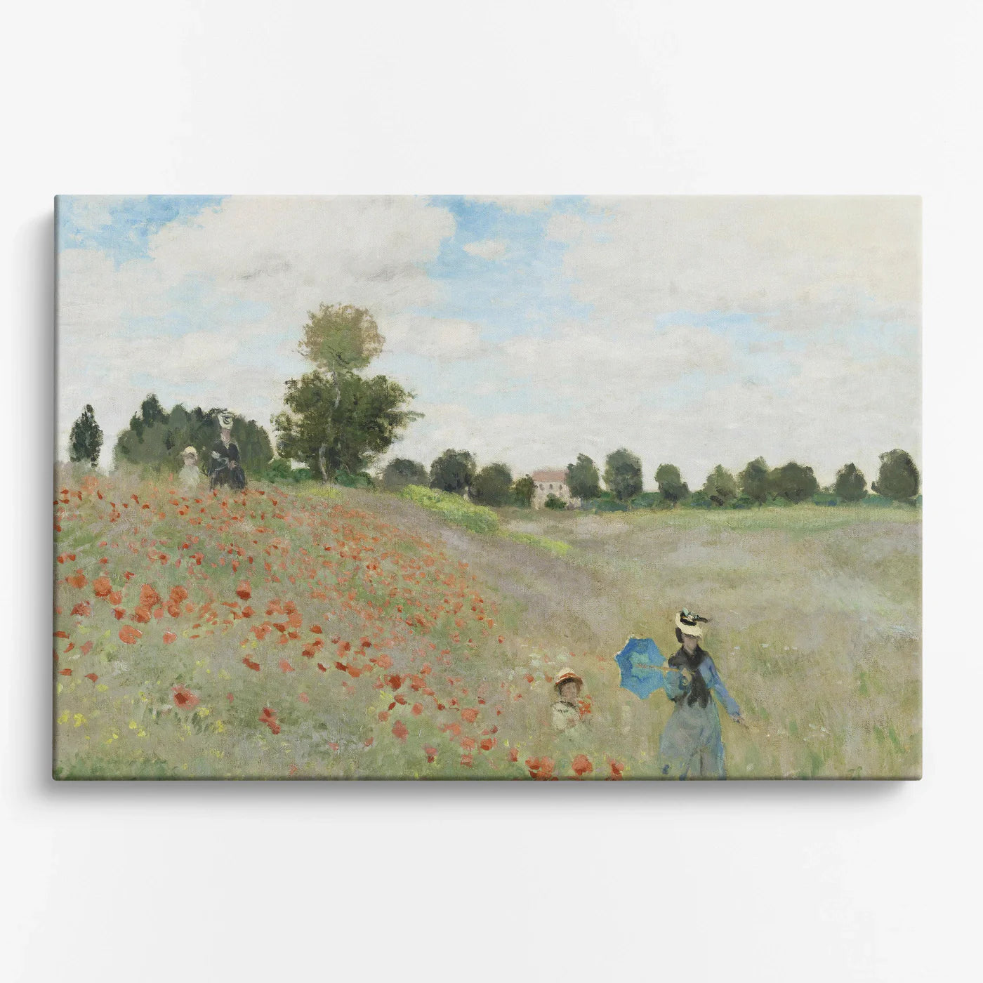 Tablou - Primavara (Monet) Vedere Fata