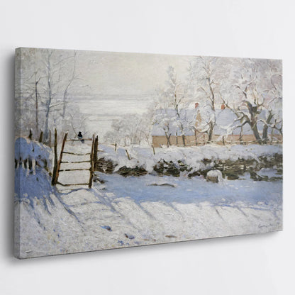 Tablou - Iarna (Monet) Vedere Living