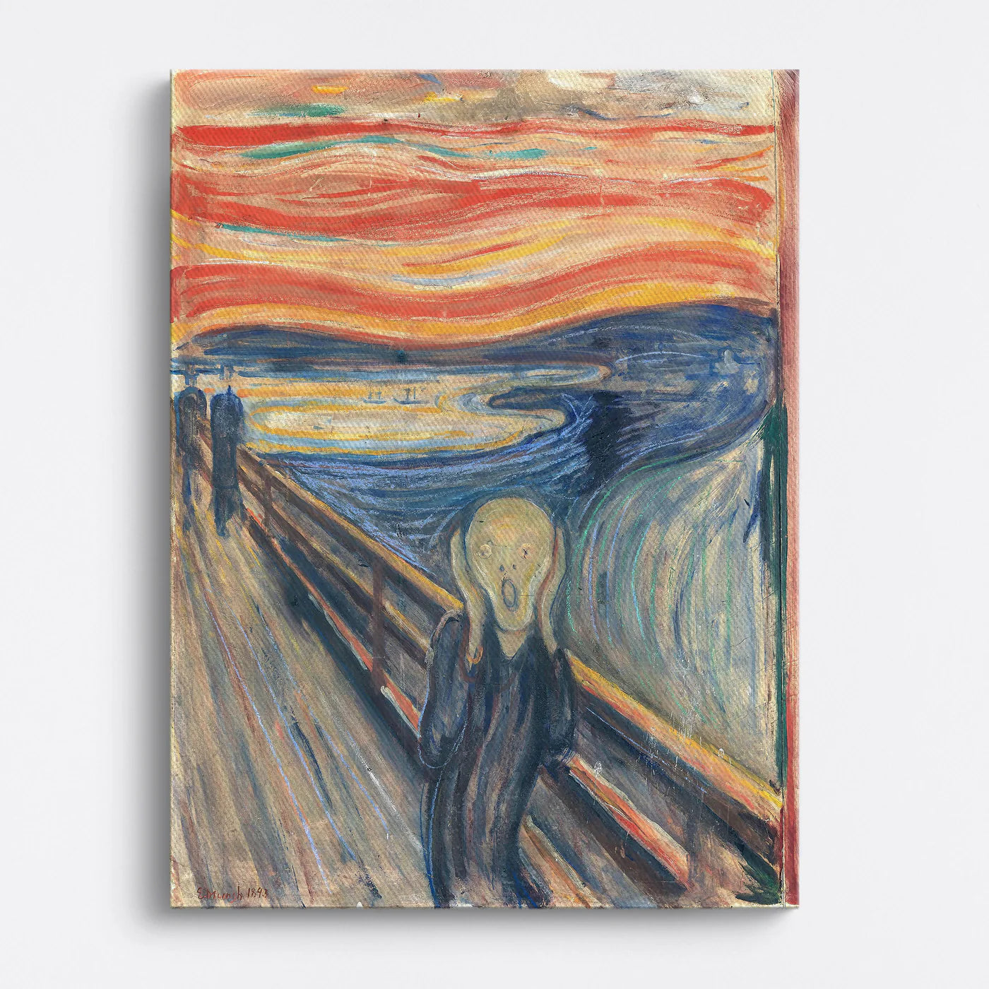Tablou - Strigătul Sinelui (Munch) Vedere Fata