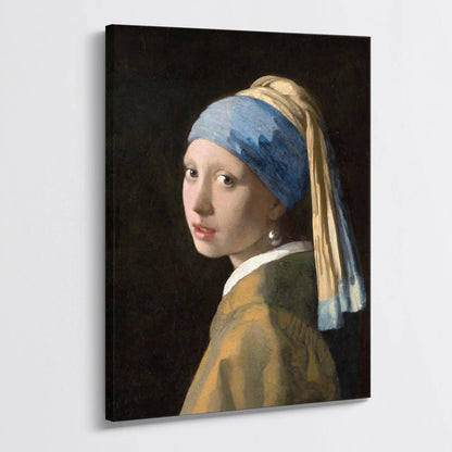 Tablou - Fata cu un cercel de perle (Vermeer) Vedere Living