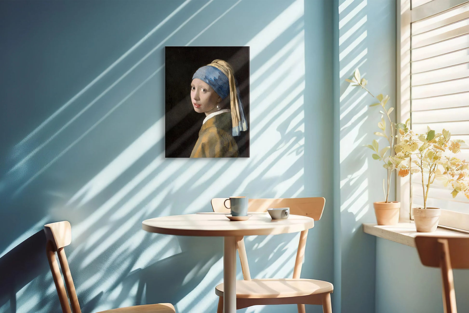 Tablou - Fata cu un cercel de perle (Vermeer) Vedere Bucatarie