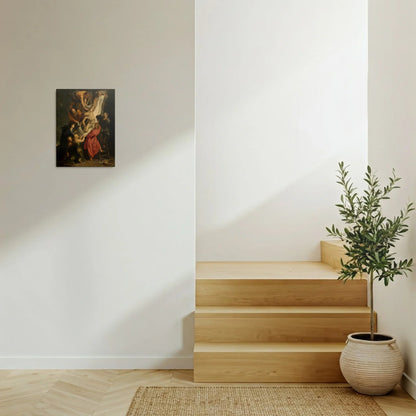 Tablou picturi celebre - Coborârea de pe cruce, Rubens - vedere hol