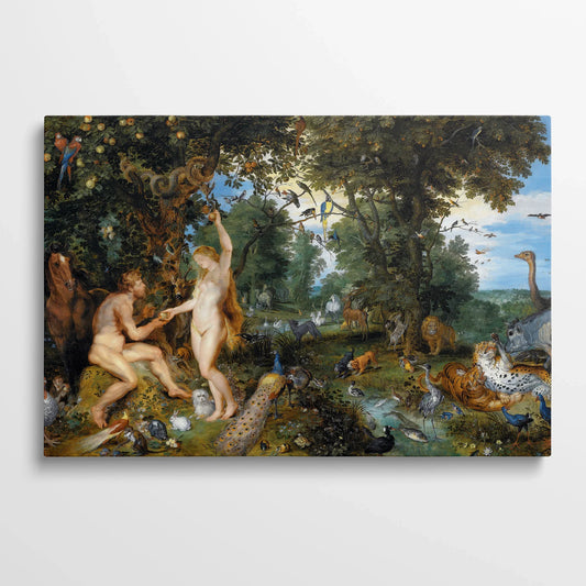 Tablou Picturi - Grădina Edenului cu Căderea Omului, Rubens