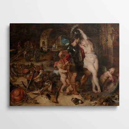 Tablou picturi celebre - Revenirea de la război, Rubens - vedere din fata