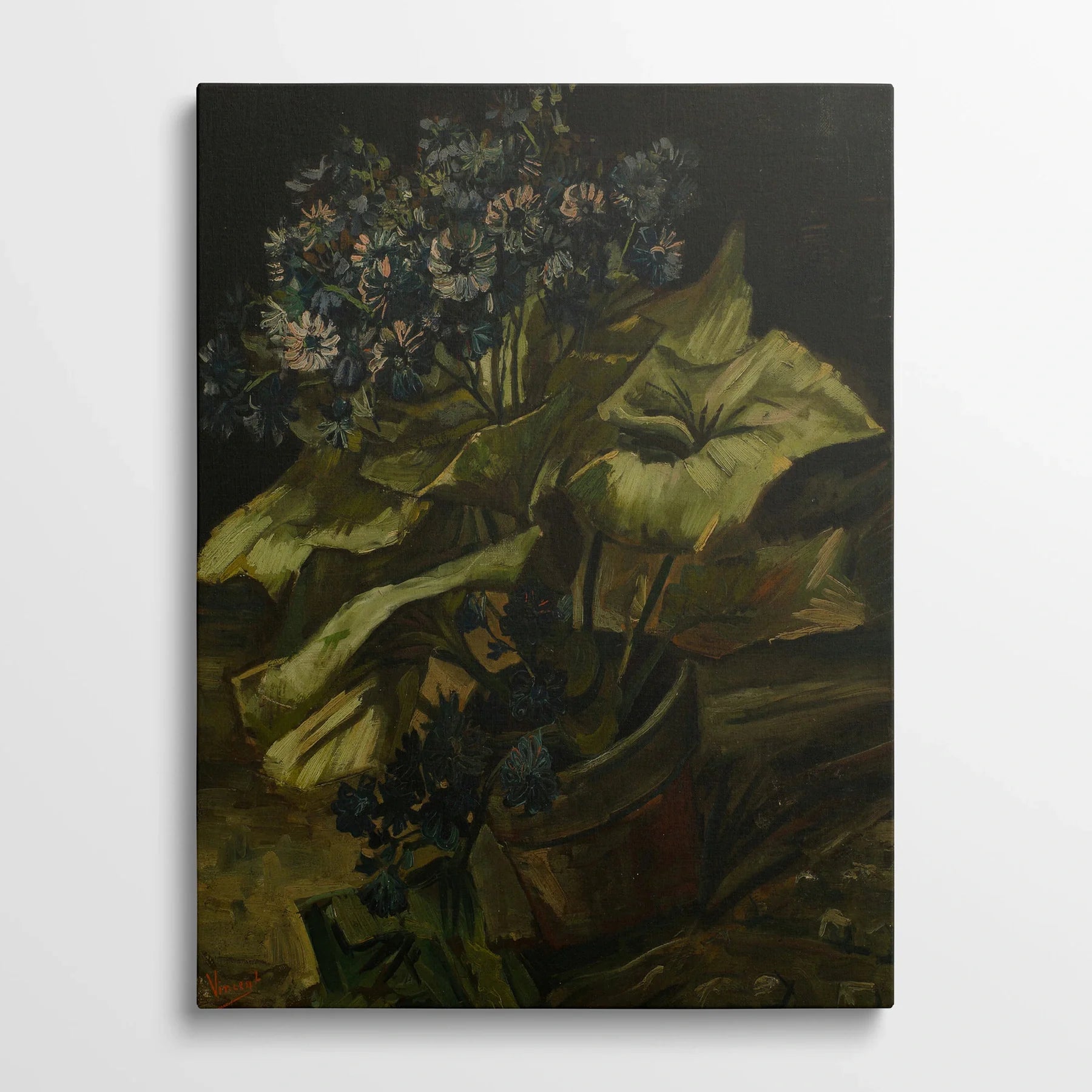 Tablou picturi celebre - Cineraria, Van Gogh - vedere din fata