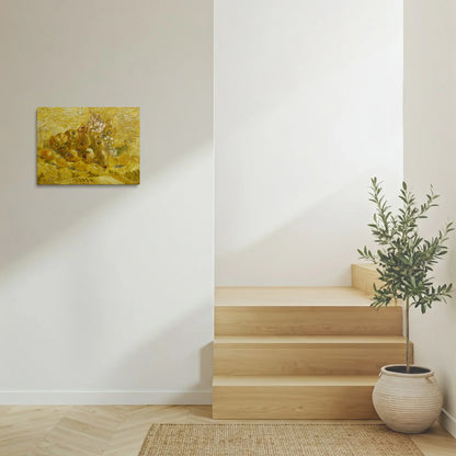 Tablou picturi celebre - Gutui, lămâi, pere și struguri, Van Gogh - vedere hol