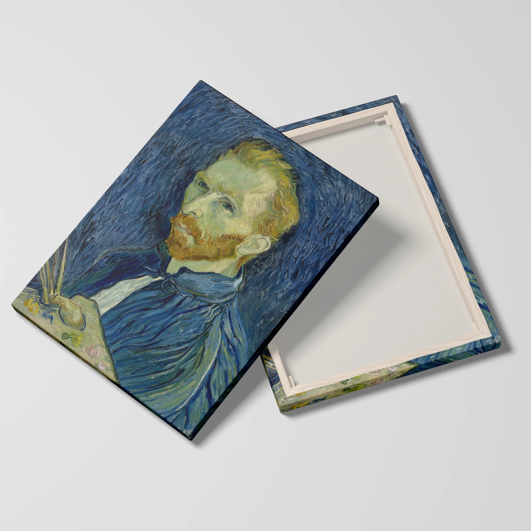 Tablou picturi celebre - Autoportret (1889), Van Gogh - vedere fata verso