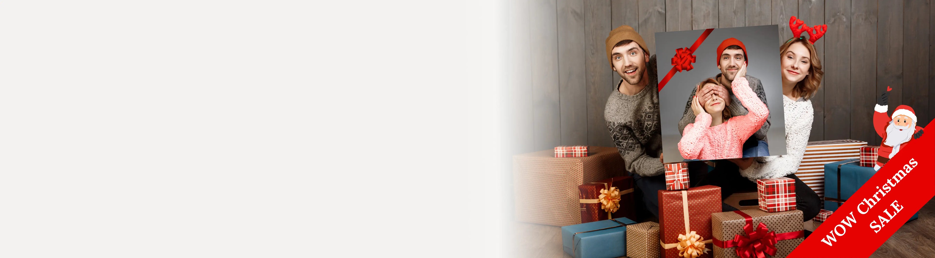 Tablouri canvas personalizate WOW Christmas Sale